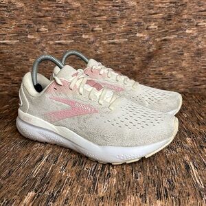 Brooks Ghost 16 Running Sneakers Athletic Shoes Coconut Zephyr Ivory Women’s 8.5